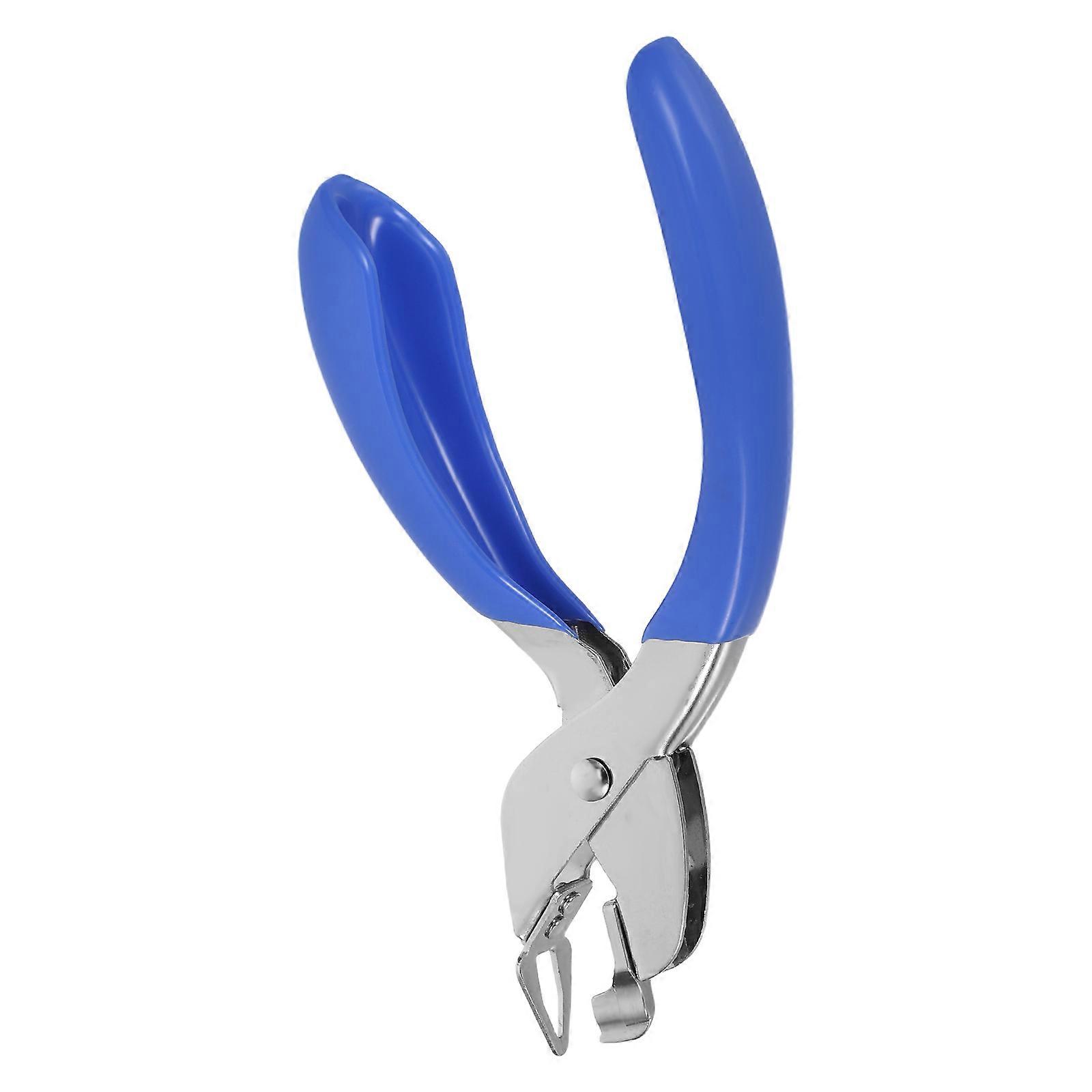Office Stapler Remover Universal Handheld Nail Puller Stapler Removal Clip (Blue)