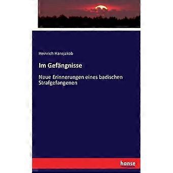 Im Gefngnisseneue Erinnerungen Eines Badischen Strafgefangenen - Heinrich Hansjakob - Paperback - English Book - History