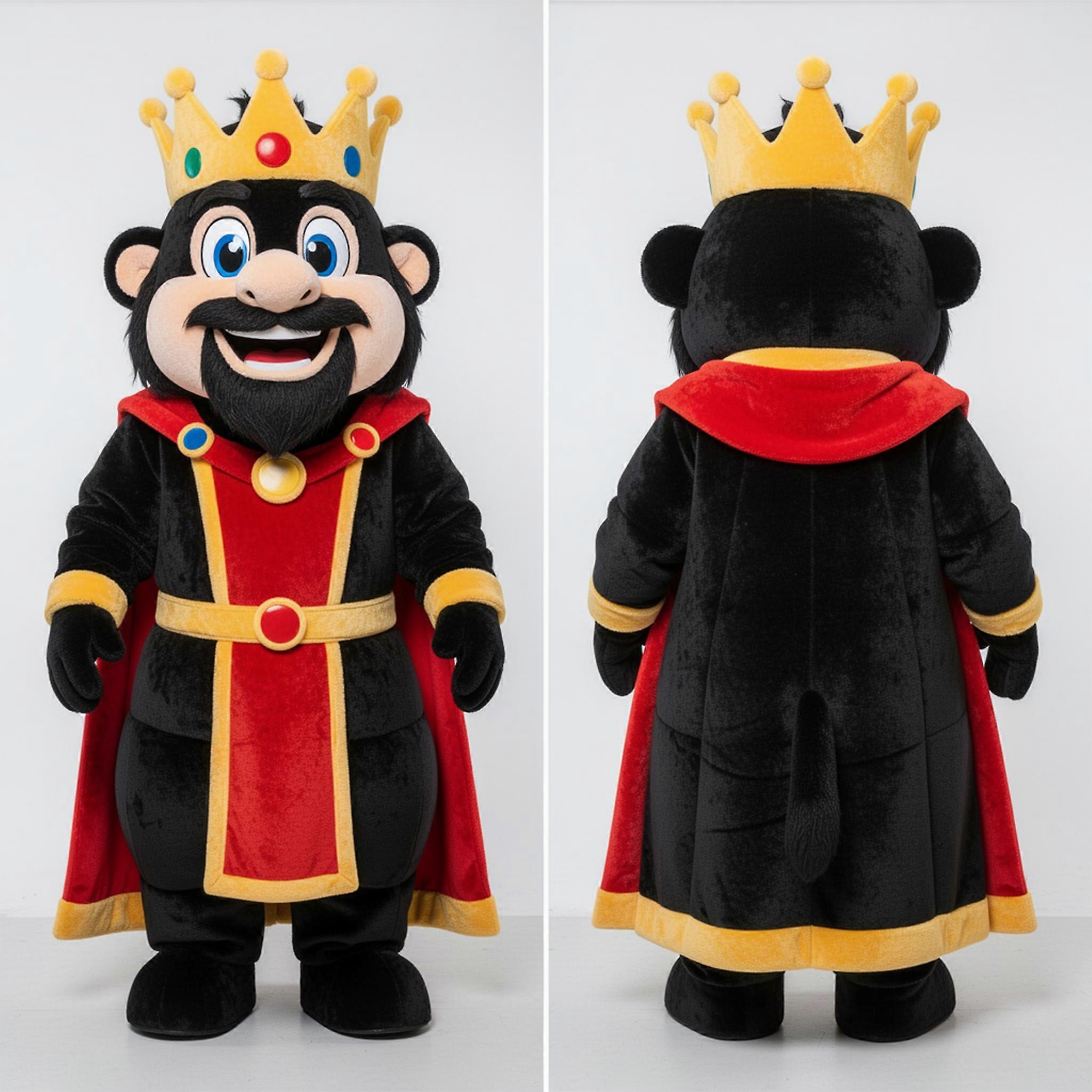 MASTICOT Velvety Black Regal King Mascot