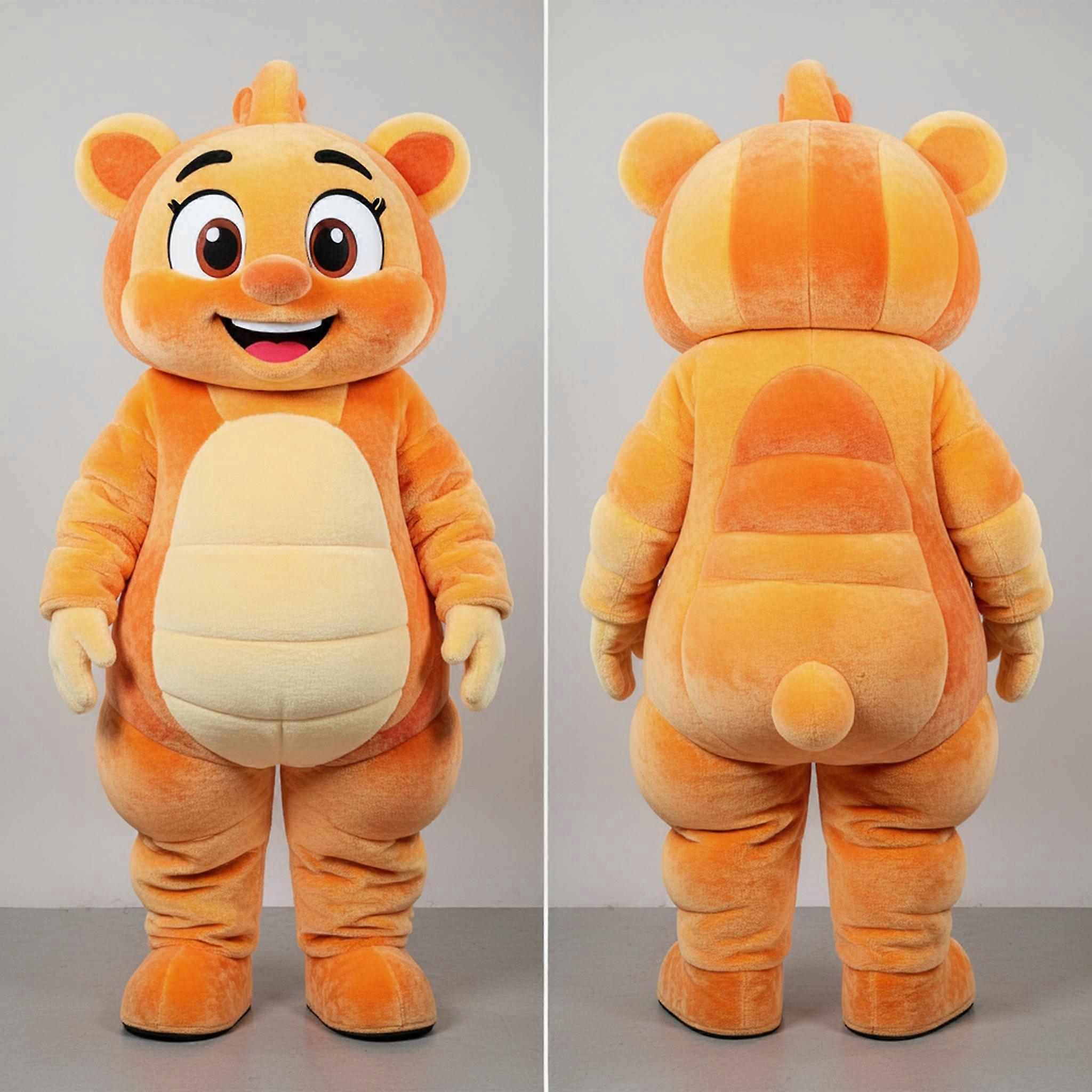 MASTICOT Velvety Tan Cheerful Ceviche Mascot