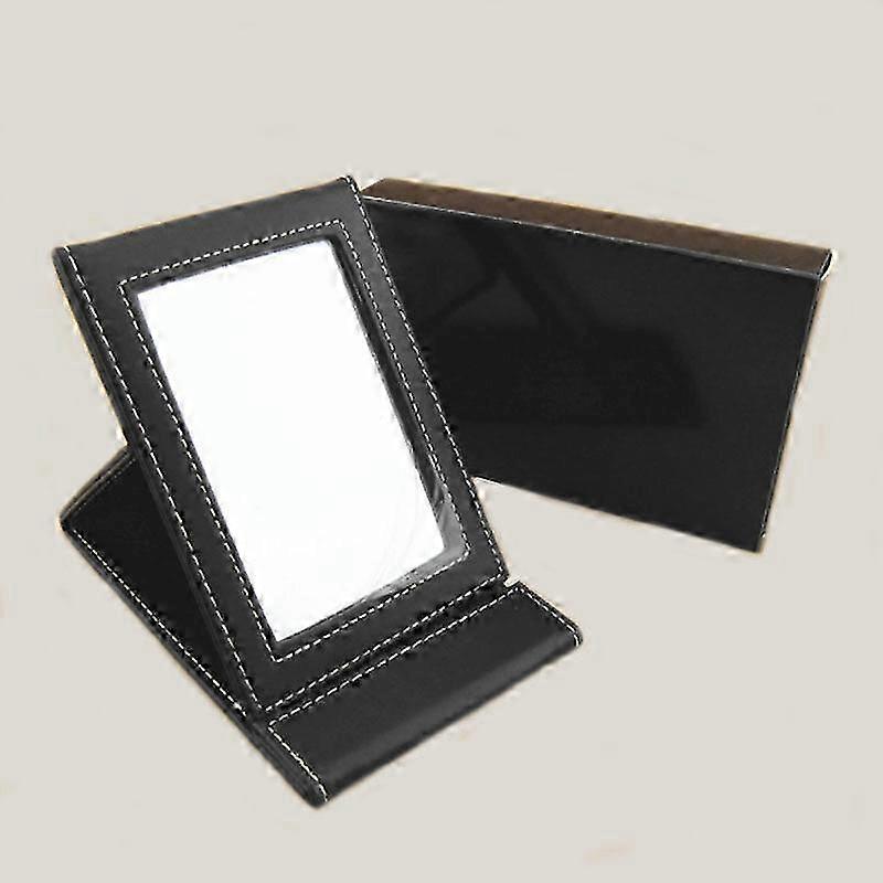 Waterproof PU Folding Pocket Mirror