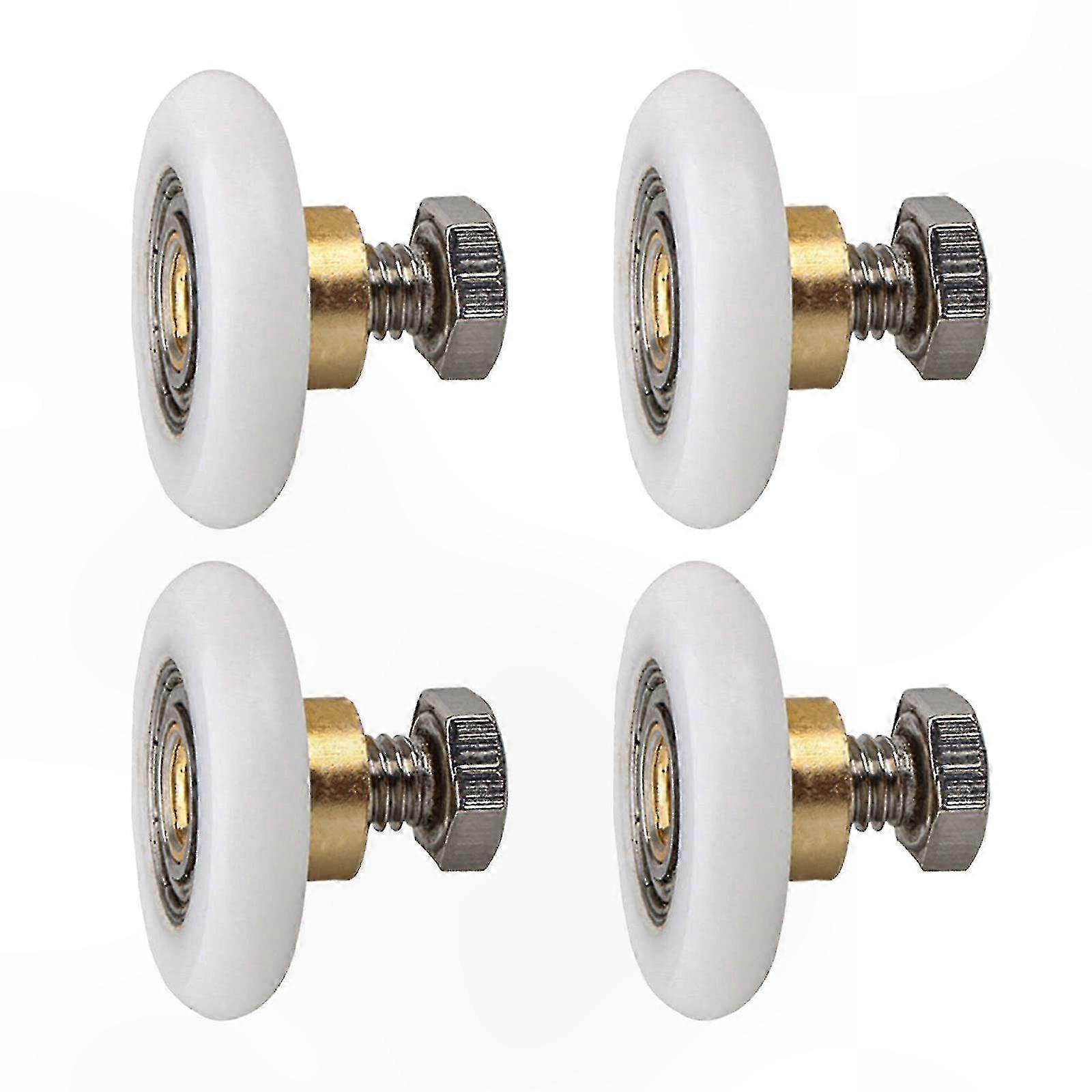 4-Pack 25mm POM Shower Door Rollers