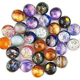 Pack of 50 bouncy planets, bouncy balls for children, 32 mm bouncy balls, children's birthday party gifts, party gifts, rubber ball, children's bouncy