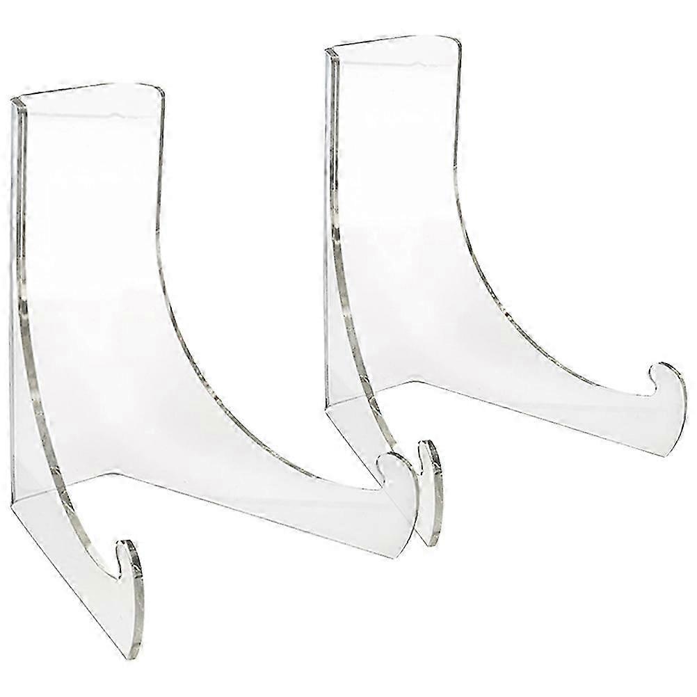 Transparent Acrylic Display Stand compatible with Display 2Pcs Showcase Rack compatible with Trays
