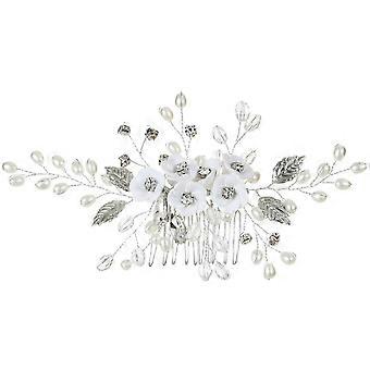 Handmade Rhinestone Bridal Hair Comb