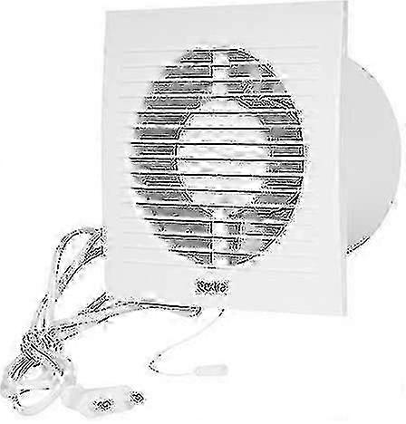 100mm wall mounted extractor fan with cable compatible with kitchen bathroom silent