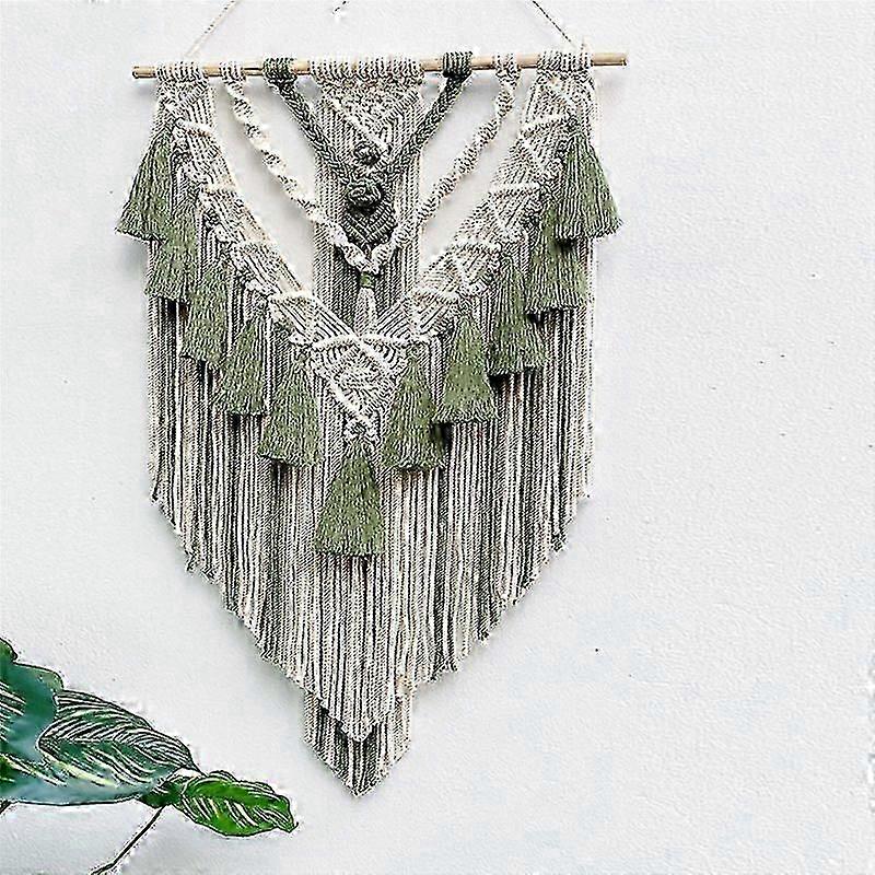 Natural Cotton Macrame Tapestry Decor