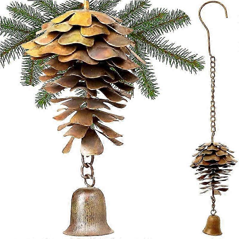 Pinecone-Shaped Iron Wind Chime