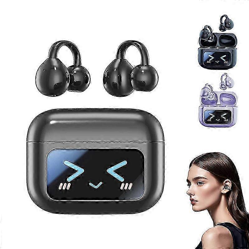Wireless Clip Translator Earbuds Open-Ear