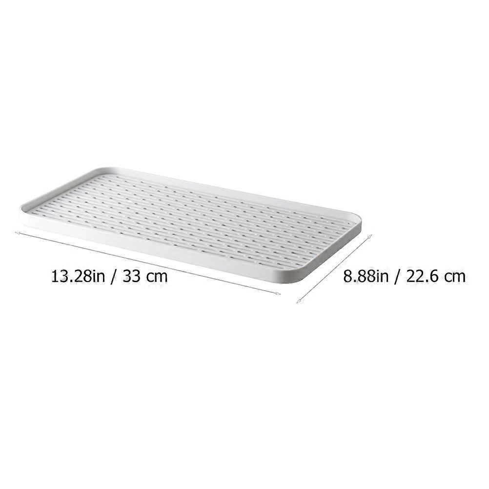 Household Draining Tray Double-Layer Draining Plate for Kitchen Use 1Pcs