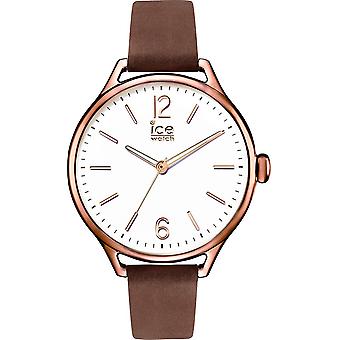Ice time Quartz Analog Woman Watch with Cowskin Bracelet IC13055