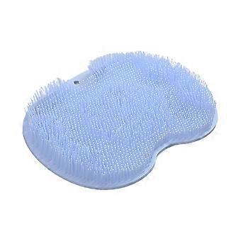Non-Slip Suction Cup Foot Scrubber Mat Bathroom Back Washer Pad Bathroom Massage Brush Pad Mats For Back Arms Foot Ideal