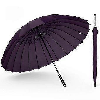 Large 24-Rib Aluminum Shaft Umbrella