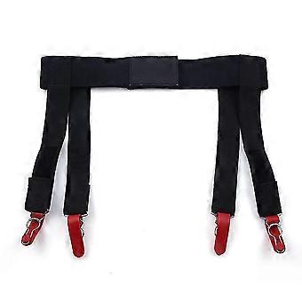 Adjustable Hockey Garter Belt Hockey Sock Supporter for Ice Hockey Baseball Soccer Multi-Sport Protective Accessories A-SFYGV
