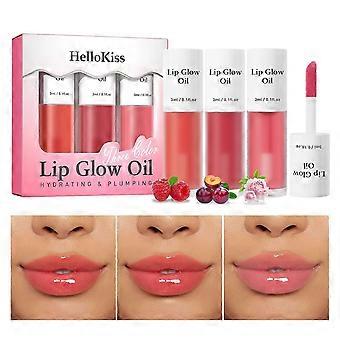Hydrating Lip Glow Oil,Moisturizing Lip Plumper Gloss,Transparent Plumping Lip Gloss,Lip Oil,Lip Balm for Lip Care and Dry Lips_yzad