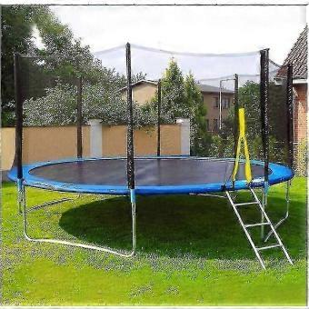 Red de seguridad de trampolín de 8 pies para niños al aire libre, Red protectora de nylon Accesorios de la cerca del trampolín, Red protectora del trampolín del Sena Red de protección Gratis