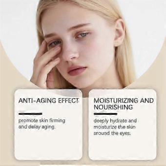Turmeric Eye Cream for Dark Circles, Lines and Wrinkles, Hydrating Anti-Aging Eye Cream with Natural Ingredients, 1/2/3pcs