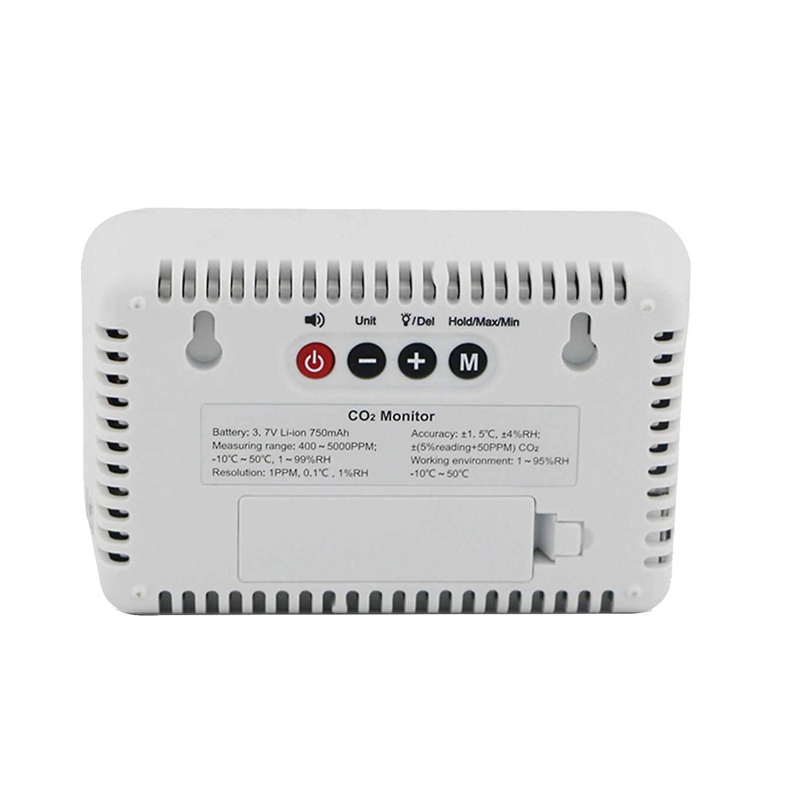 St8310 Air Quality Monitor 3 In 1 Indoor Co2 Temperature Humidity Tester Ambient/dew Point/wet Bulb Temp Lcd Backlight