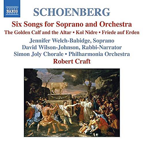 Welch-babidgephilcraft - Schoenbergsix Songs For Soprano [CD]