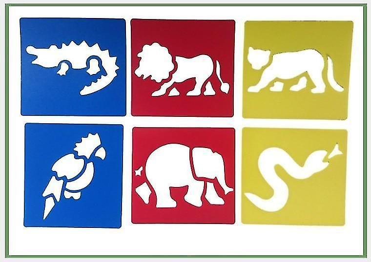 Set E Painting Template Stamps Scrapbooking Craft Diy Cartoon Stamper