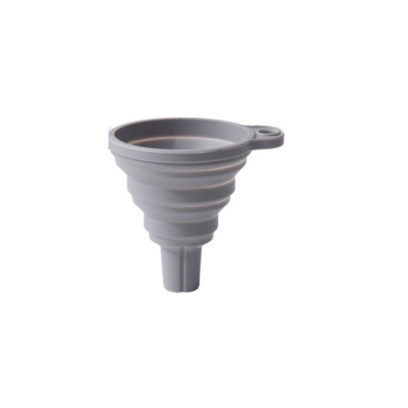 Creative Silicone Folding Funnel Retractable Household Liquid Sub-mini Funnel