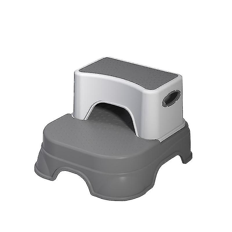 Double Layer Toddler Step Stool 2 In 1 Two Step Stool For Kids Detachable Stool