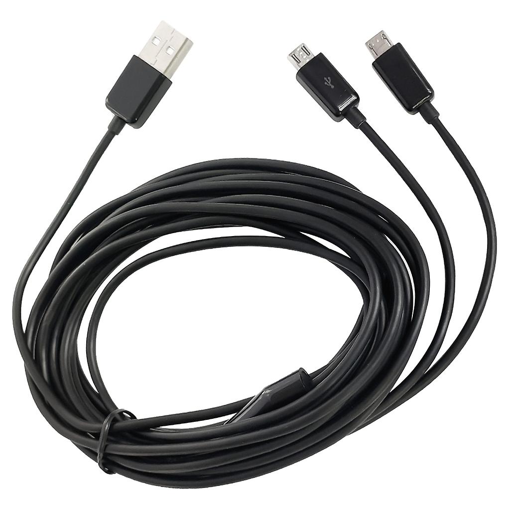 2-in-1 USB to Micro USB Cable Data Line High Speed Transfer Charge Cable