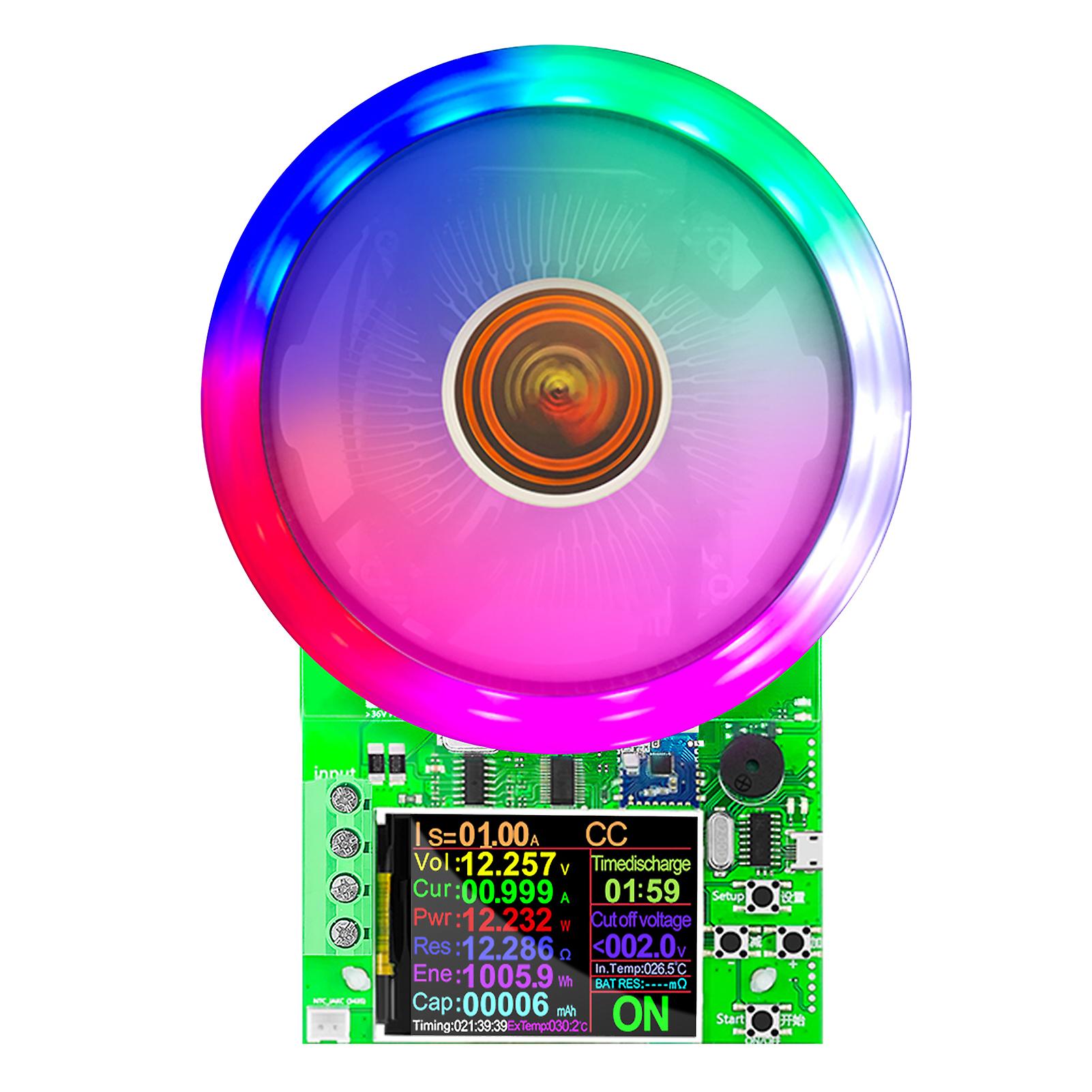 180w 200v 30a Electronic Load Tester 4-wire Digital Color Screen