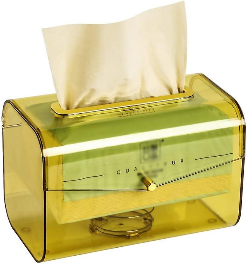 Paper Drawer, Paper Towel Box, Automatic Integrated Lifting Paper Drawer, Household Desktop Paper Towel Box (color : D, Size : 17.9 * 11.9 * 10.6cm)
