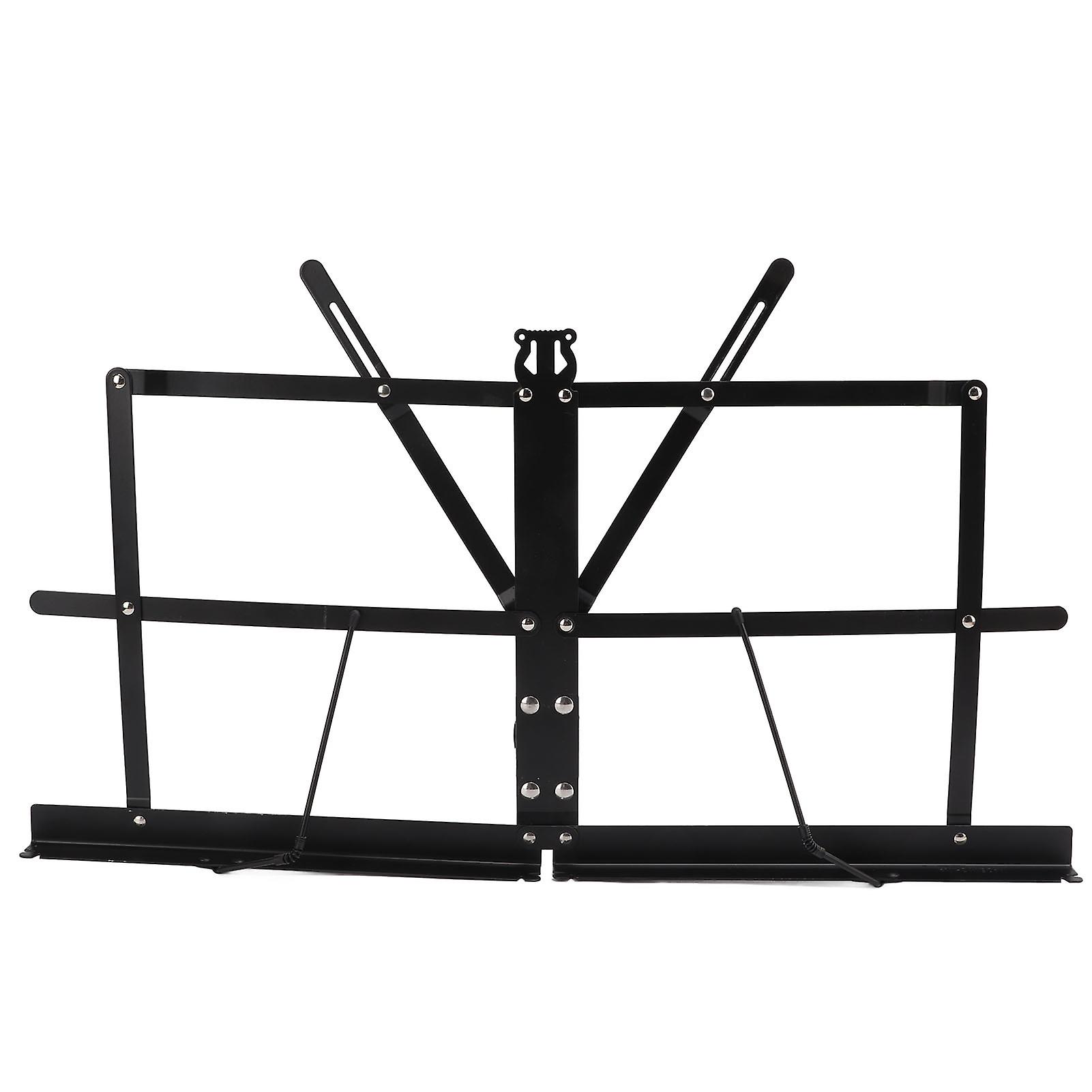 Metal Folding Desktop Table Top Lightweight Foldable Music Sheet Stand Holder