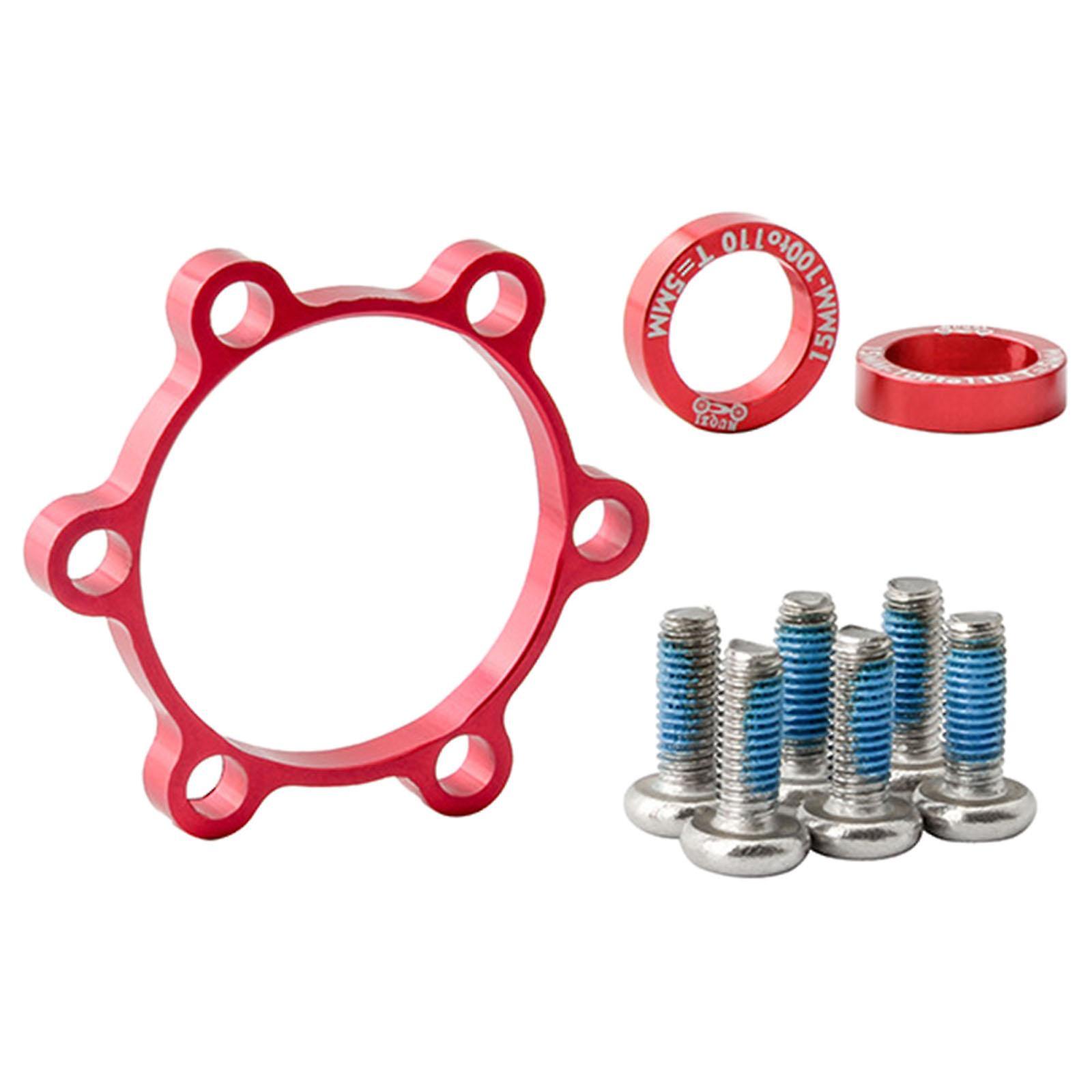 Bicycle Boost Hub Conversion Adapter Washer Cycling Accessories 5mm Red