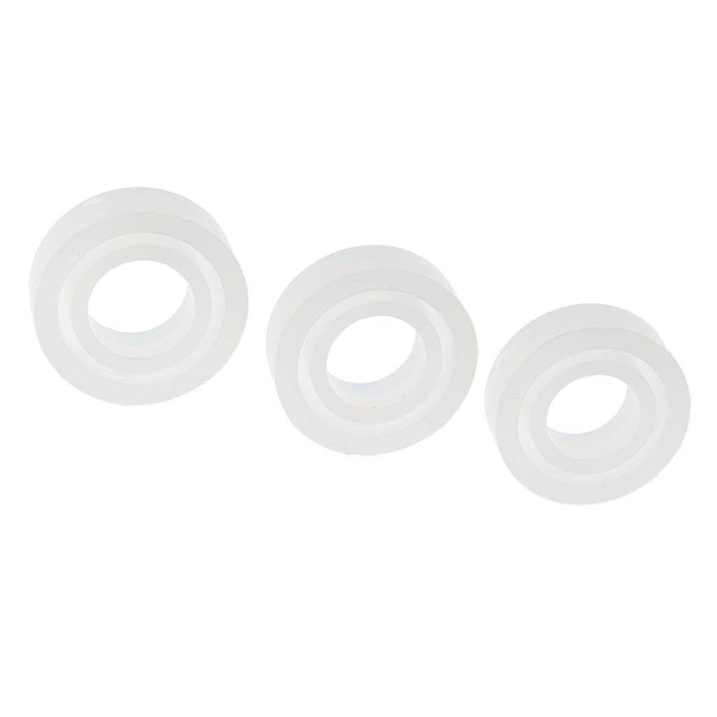 3 Piece Assorted Size DIY Silicone Ring Mold Jewelry Making Craft