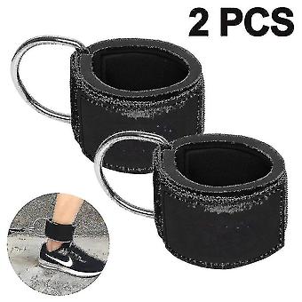 Foot Straps For Fitness Training At The Cable Pull,ankle Straps,black