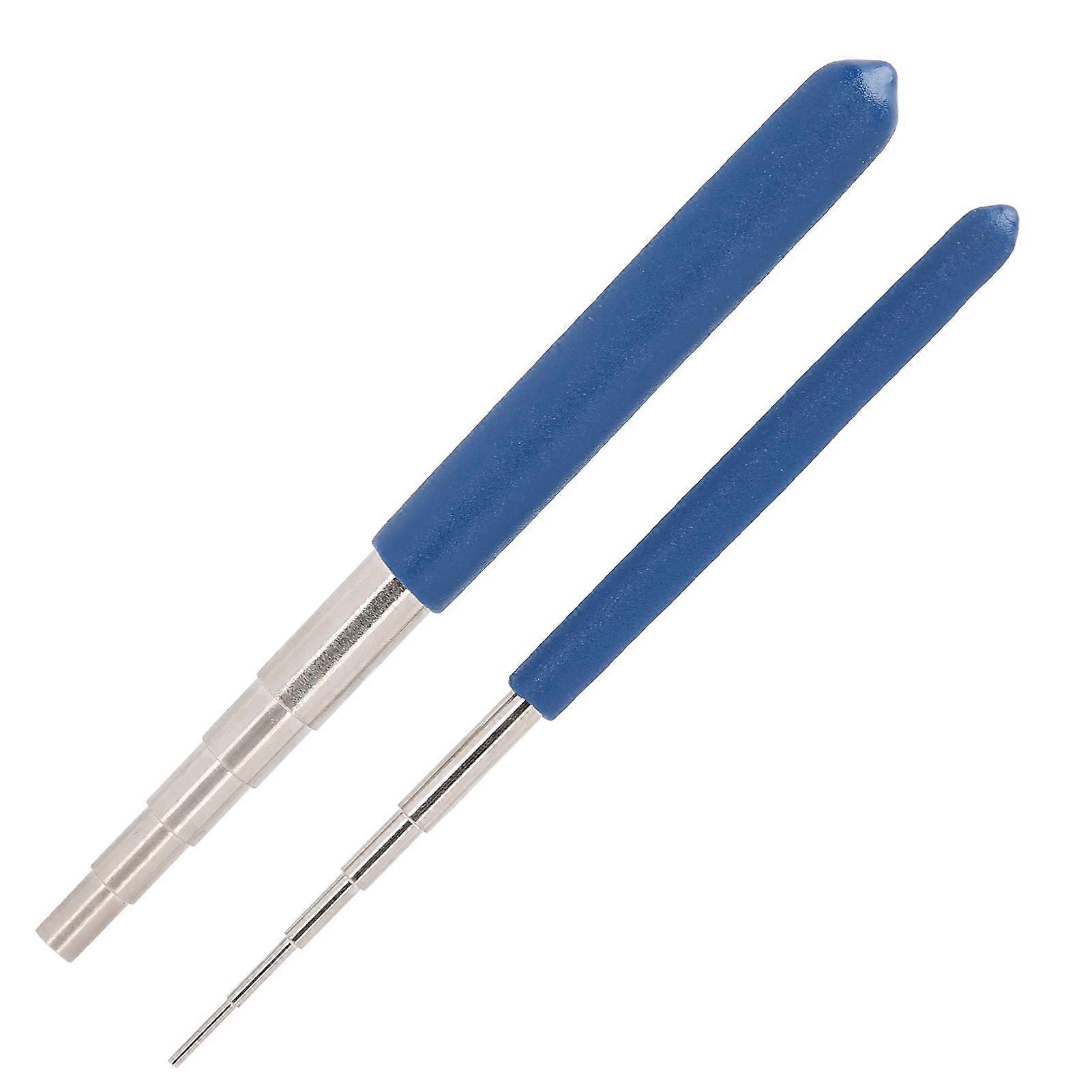 2pcs Wire Wrapping Mandrels Bead Working DIY Jump Ring Mandrel Jewelry Making Tool