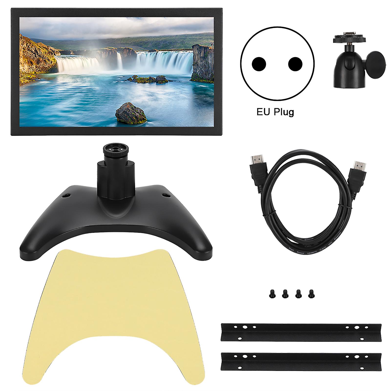 11.6in Multi Point Capacitive Touch Screen Full HD 16:9 Widescreen Embedded Metal Industrial Monitor (100-240V)(Prise UE )