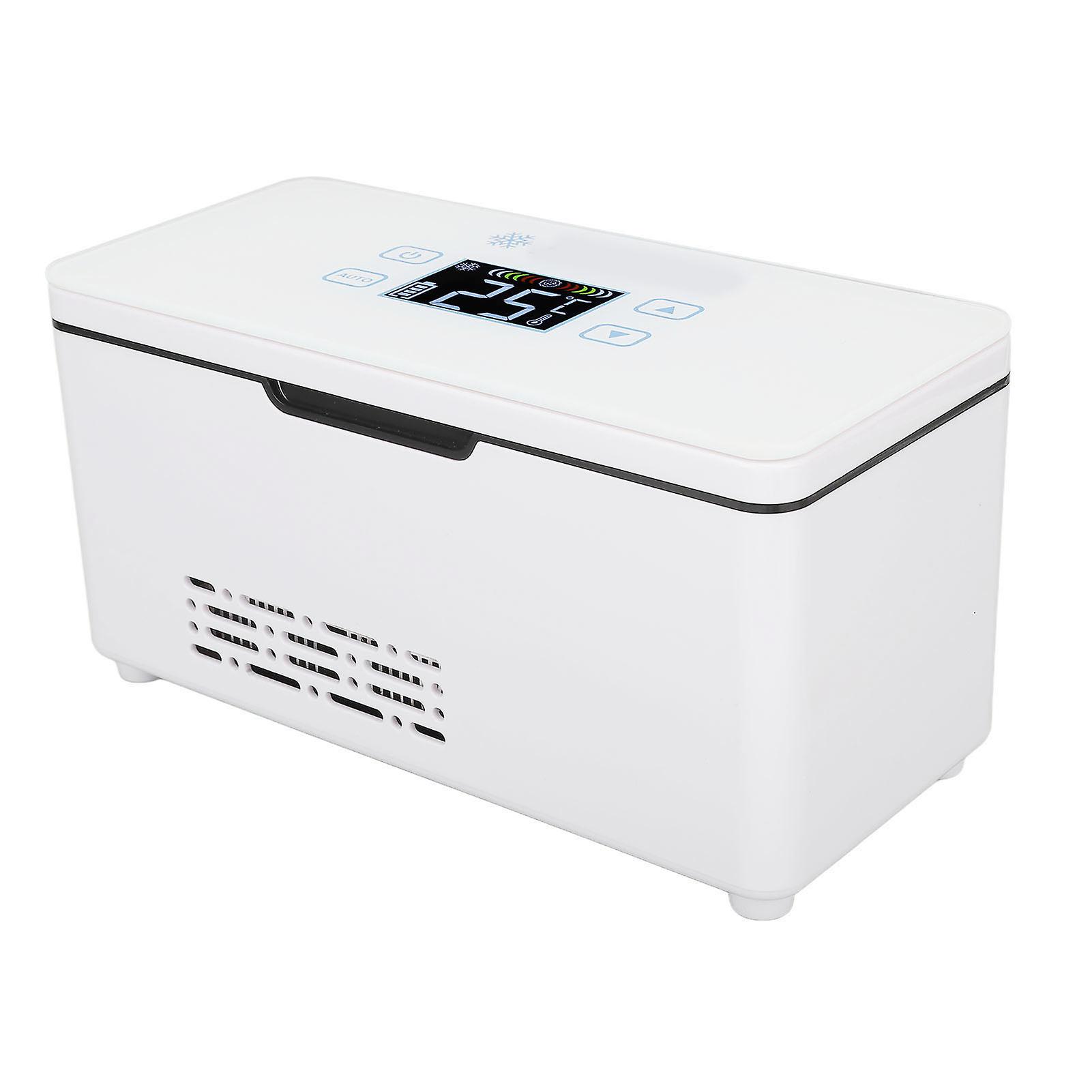 Insulin Cooler Case LED Screen Intelligent Temperature Control Insulin Cooler Travel Box with 10600mAh Battery