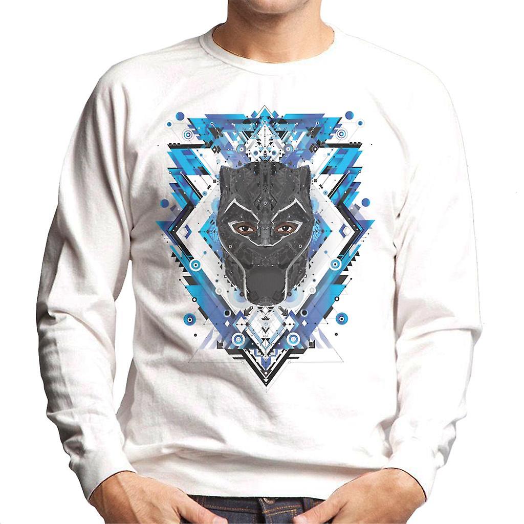 Marvel Black Panther Wakanda Vibranium Mask Pattern Men's Sweatshirt