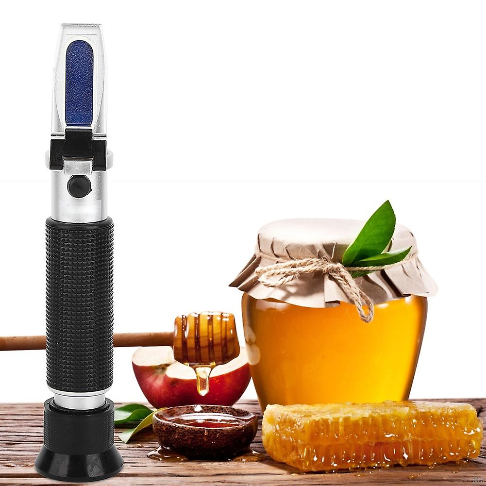 Refractometer Concentration Meter Handheld Tool 0-10% for Automatic Temperature Compensation