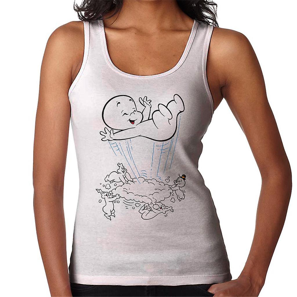 Casper The Friendly Ghost Cloud Bounce Women's Vest