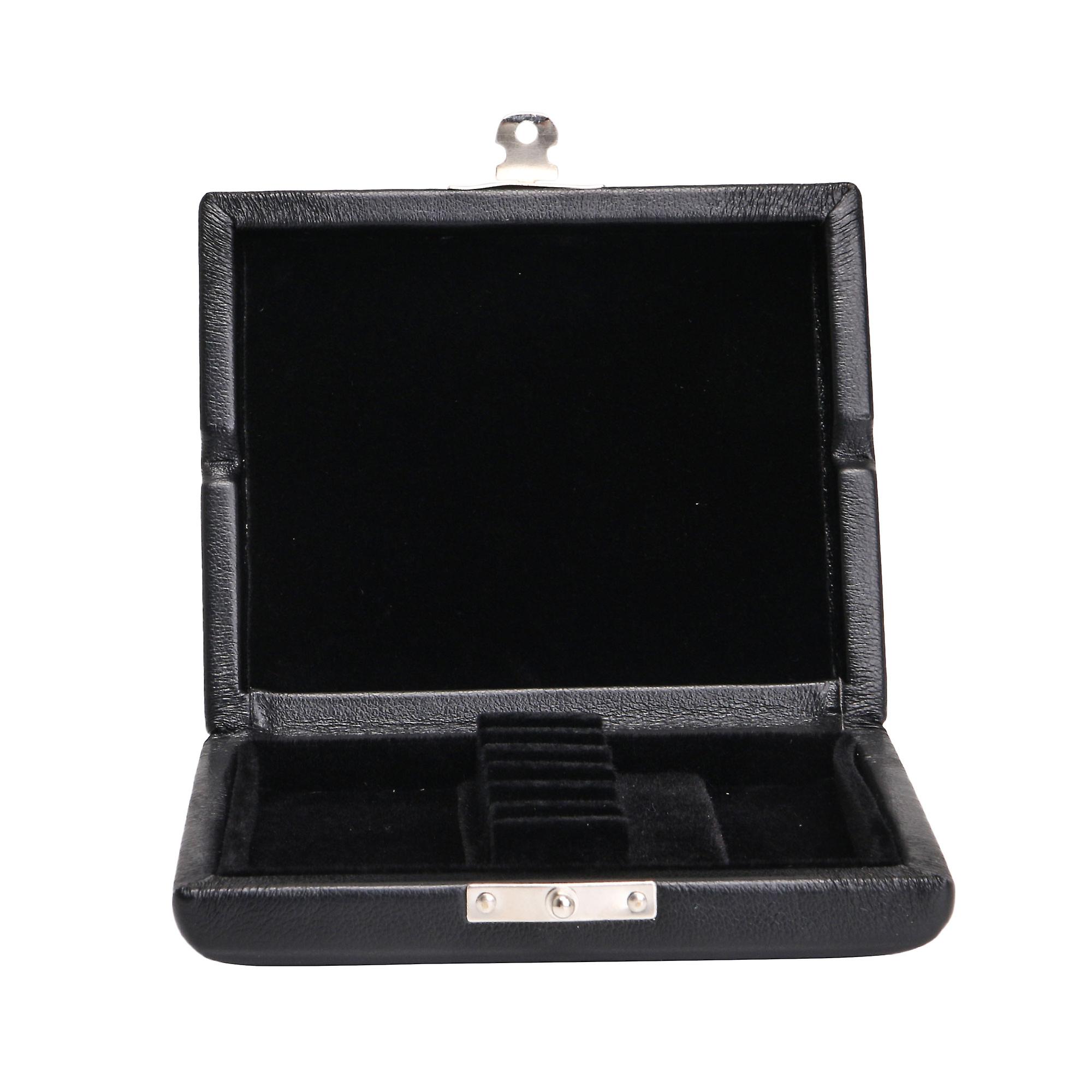 Black PU Leather 6PCS Reeds Hold Oboe Reed Case
