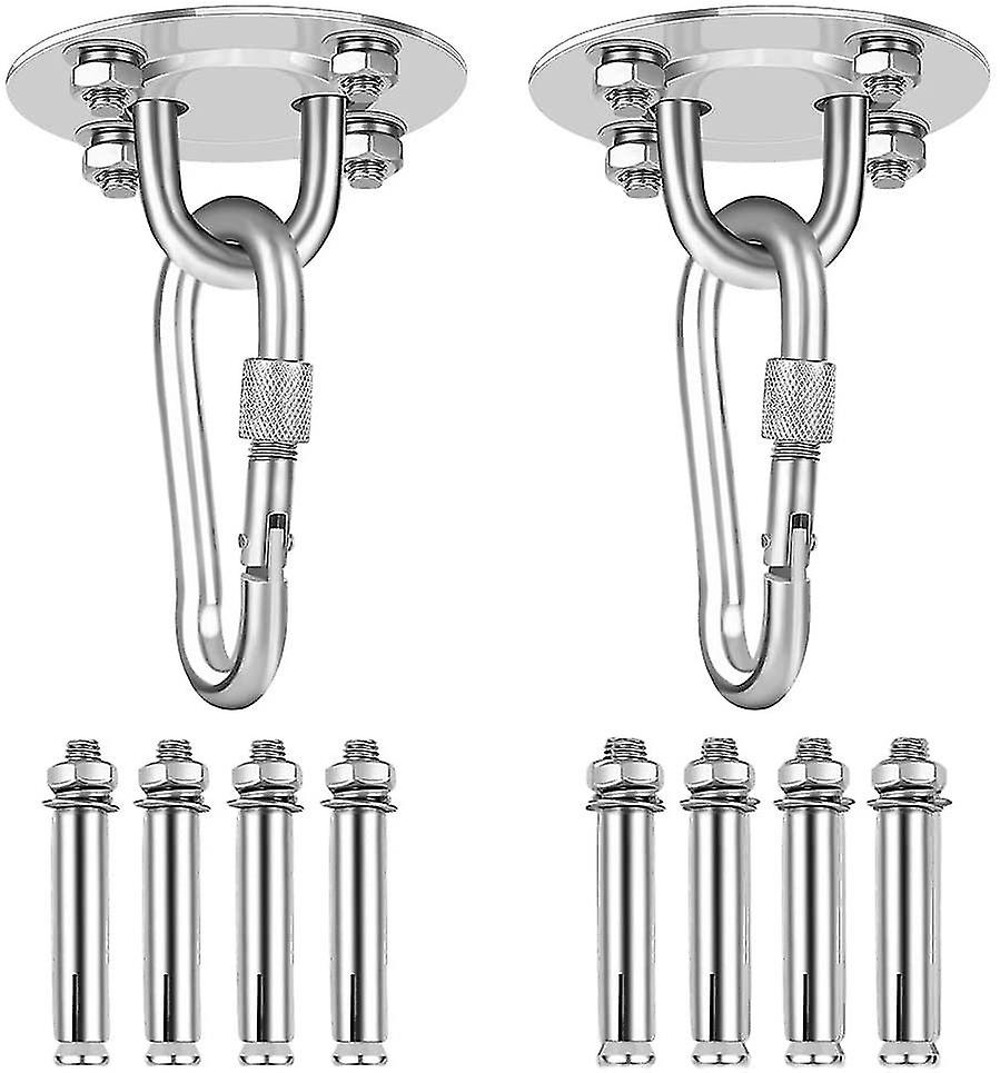 Ceiling Hook, Hammock Hammock Hanging Hooks Kit Stainless Steel Heavy Duty Hook