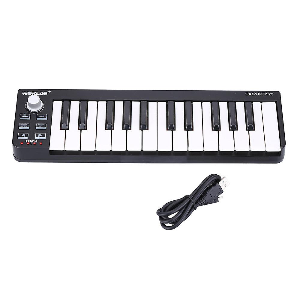 Easykey.25 Portable Keyboard Mini 25-key Usb Controller Professional Midi Equipment For Arranging Composing Music