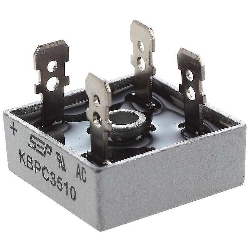 uxcell KBPC3510 35A 1000V Single Phase Square Diode PCB Bridge Rectifier