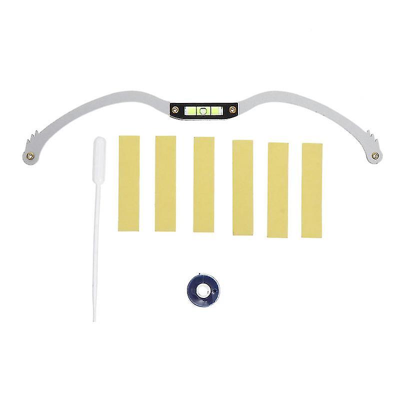 1pcs Metal Eyebrow Ruler