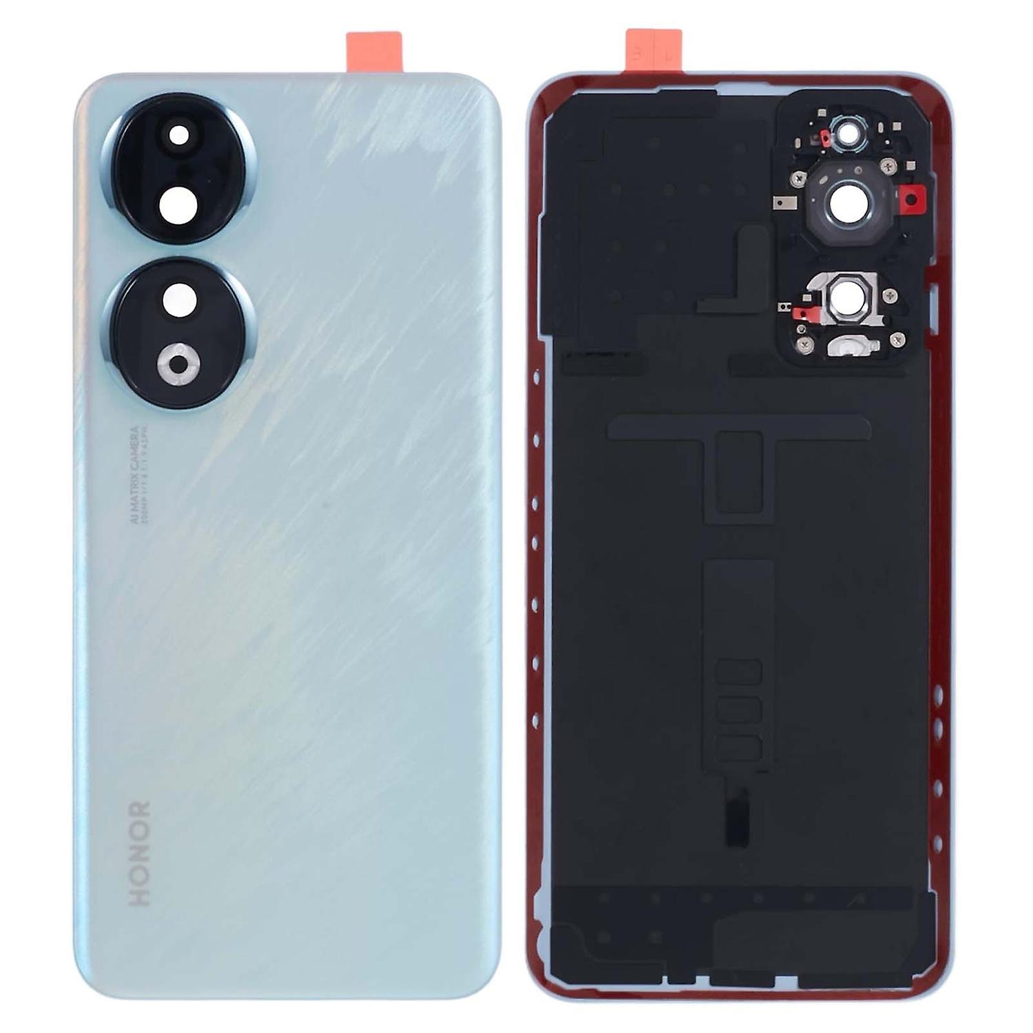 Για Honor 90 REA-AN00 REA-NX9 OEM Θήκη Μπαταρίας με Αυτοκόλλητο + Κάλυμμα Φακού Κάμερας - Πράσινο