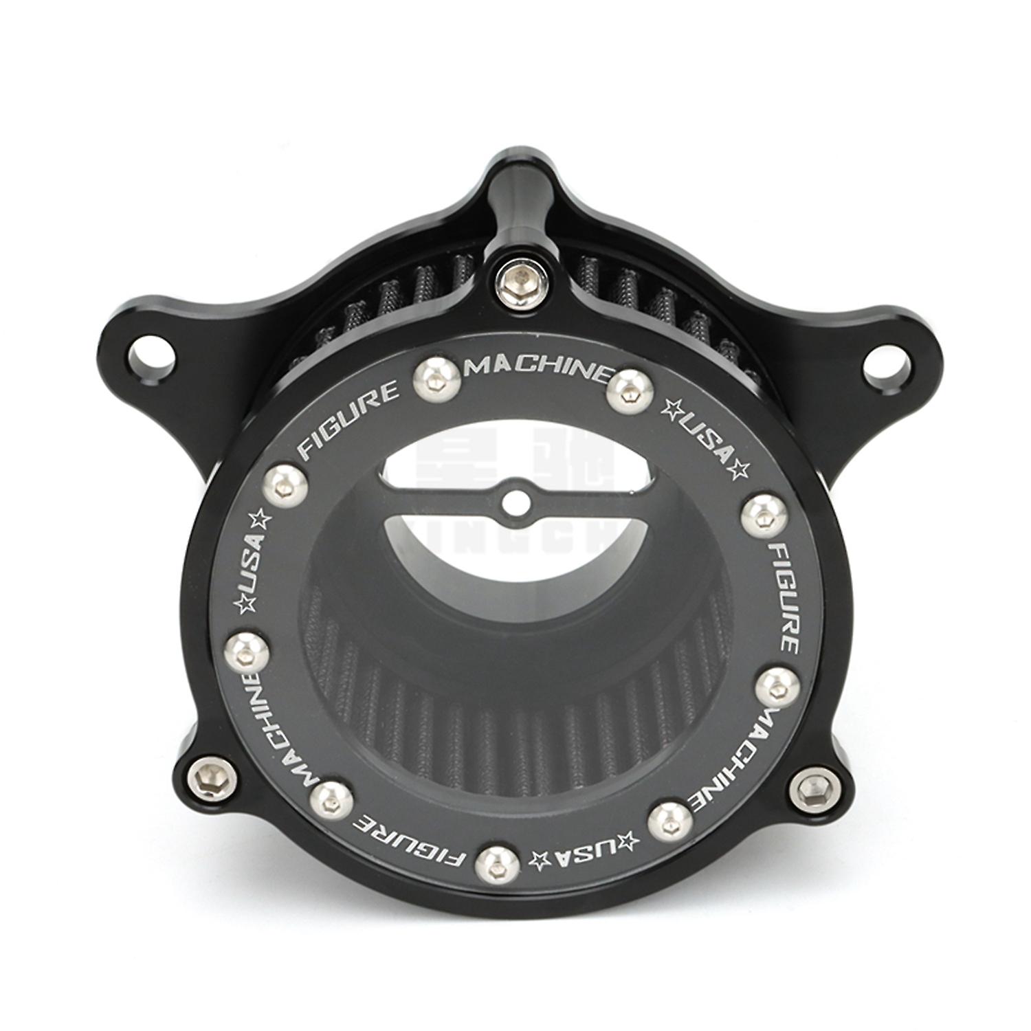 Suitable for Lifan V16 v16Plus motorcycle modified air filter CNC retro transparent small air filter assembly