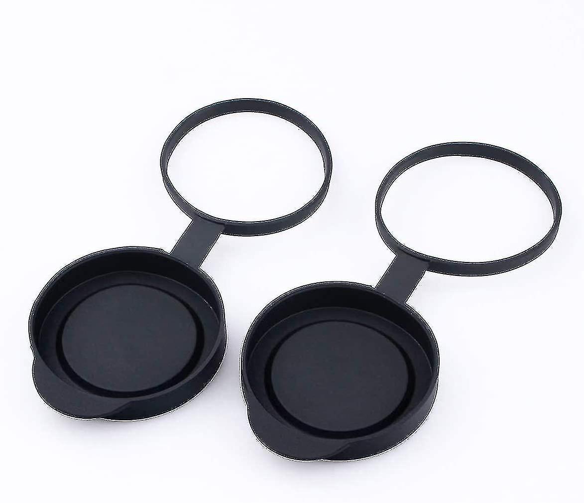 2pcs,protective Rubber Objective Lens Caps For Fits Binoculars,suitable For 42mm Objective Lens - shengX