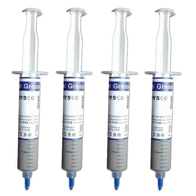 1.93W/m-k HY510 Silicone Thermal Paste Heat Transfer Grease Heat Sink CPU GPU Chipset Notebook Computer Cooling Syringe New