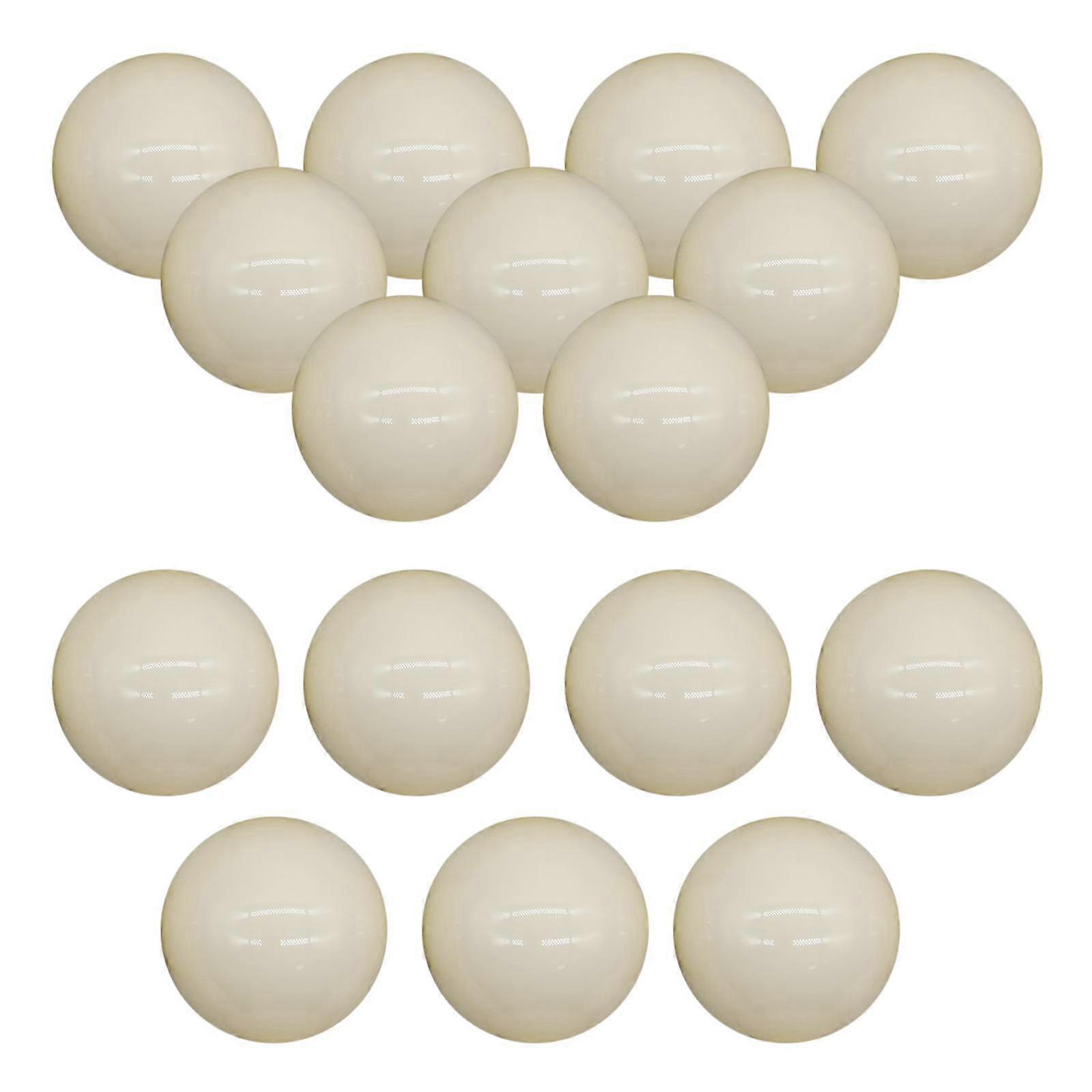 16 pezzi palle da biliardo 52,5 mm palle da biliardo bianche per barre di gioco ricreative