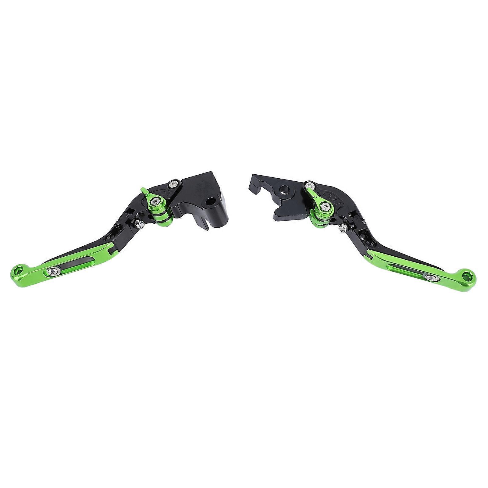 1 Pair Motorcycle Clutch Handle Folding Aluminum Alloy 6 Speeds Adjustable Handlebar Brake Clutch Lever for 250 Z250 2013 to 2021 NO.0819